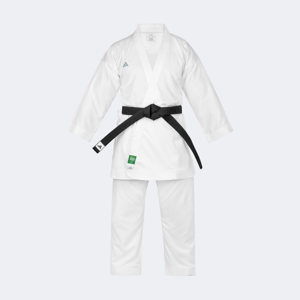 Uniforme Karategi Karate Kumite Adizero 2 0 - K0_2_0 Blanco-plateado 170