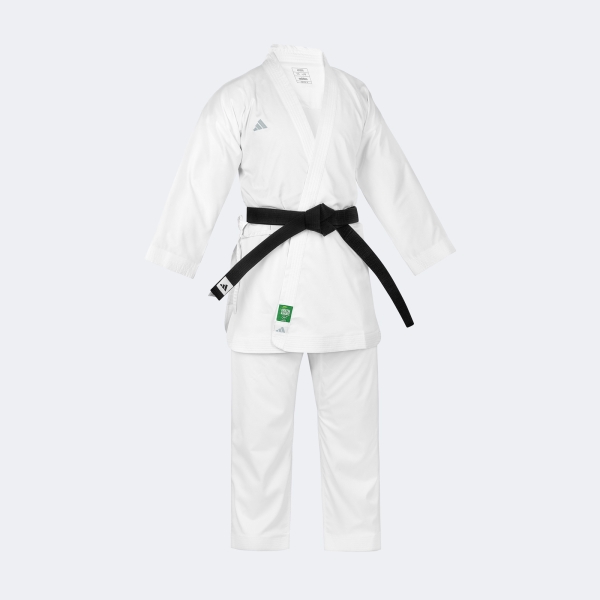 Uniforme Karategi Karate Kumite Adizero 2 0 - K0_2_0 Blanco-plateado 175