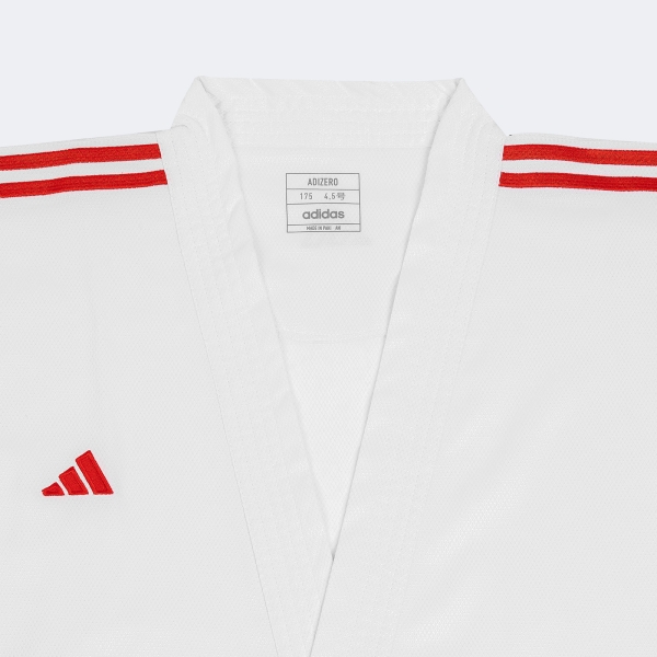 Uniforme Karategi Karate Kumite Adizero 2 0 - K0st_2_0 Blanco-rojo 175