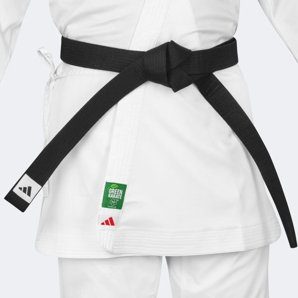 Uniforme Karategi Karate Kumite Adizero 2 0 - K0st_2_0 Blanco-rojo 175