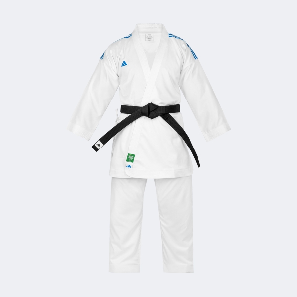 Uniforme Karategi Karate Kumite Adizero 2 0 - K0st_2_0 Blanco-azul 165