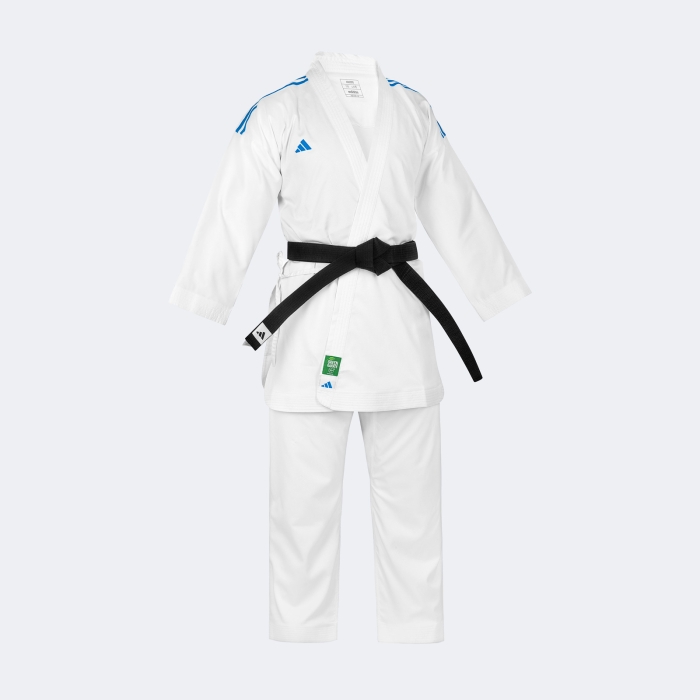 Uniforme Karategi Karate Kumite Adizero 2 0 - K0st_2_0 Blanco-azul 165 2