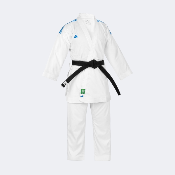Uniforme Karategi Karate Kumite Adizero 2 0 - K0st_2_0 Blanco-azul 165