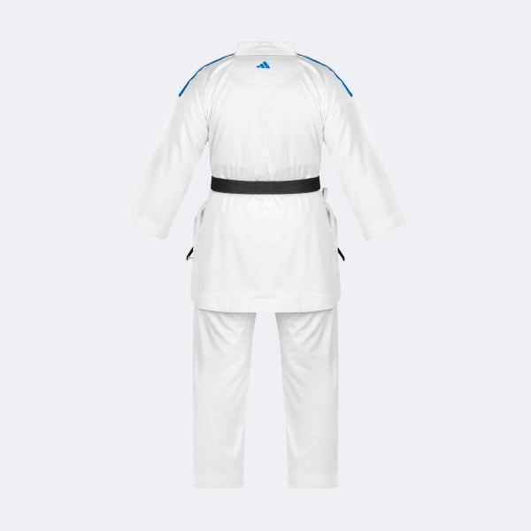 Uniforme Karategi Karate Kumite Adizero 2 0 - K0st_2_0 Blanco-azul 185