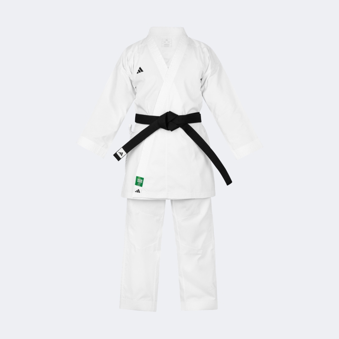 Uniforme Karategi Karate Fighter Dna 220 - K220dnawkf Blanco-negro 160