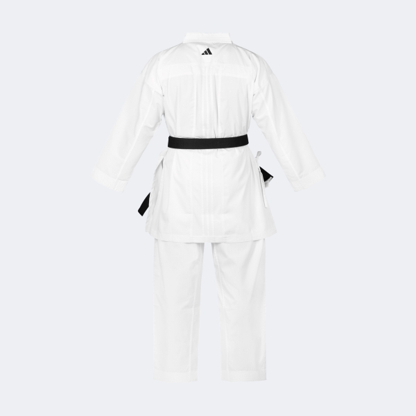 Uniforme Karategi Karate Fighter Dna 220 - K220dnawkf Blanco-negro 160