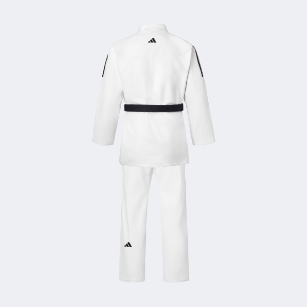 Uniforme Kimono Jiu Jitsu Contest - Jj430r Blanco-negro A2