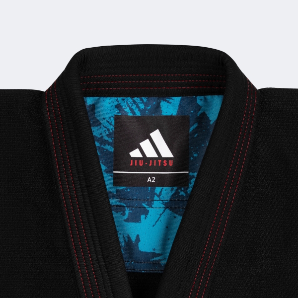 Uniforme Kimono Jiu Jitsu Contest - Jj430r Negro-azul A1