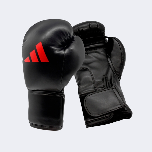 Set Boxeo Junior: Guante Bolsa - Adibacjpii Negro