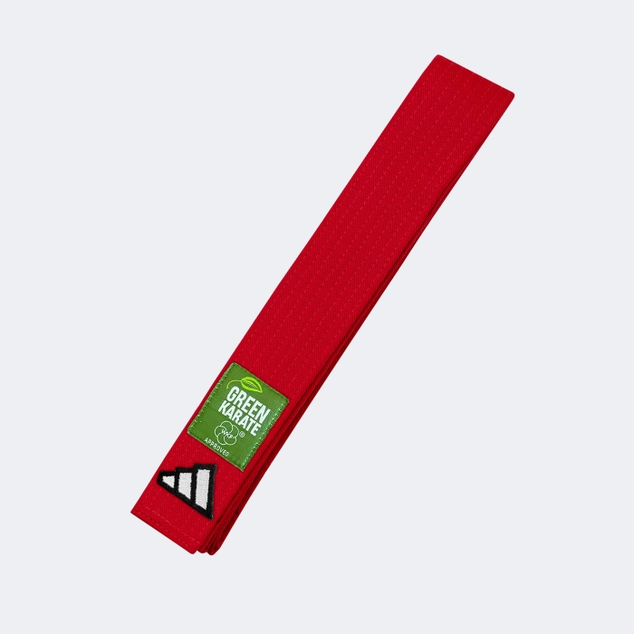 Cinturon Karate Elite Wkf - Adib242k Rojo 220