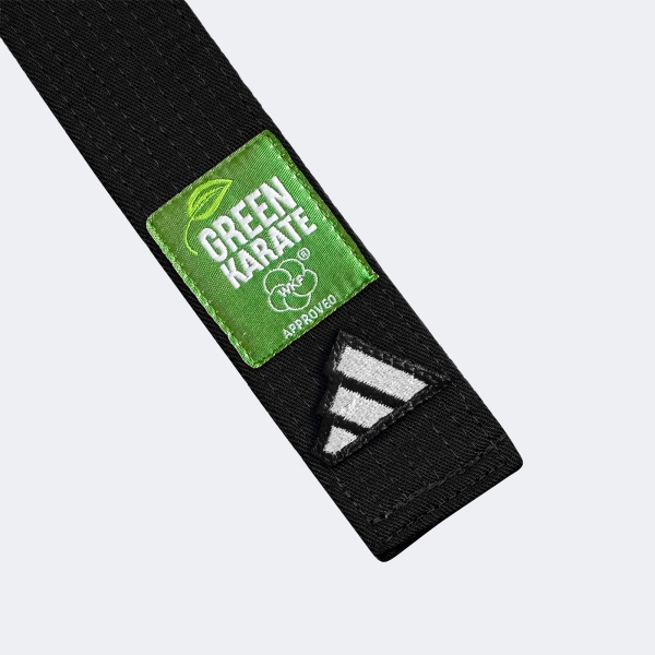 Cinturon Karate Elite Wkf - Adib242k Negro 220