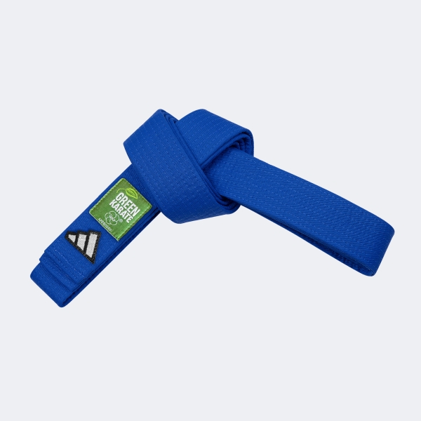 Cinturon Karate Elite Wkf - Adib242k Azul 220