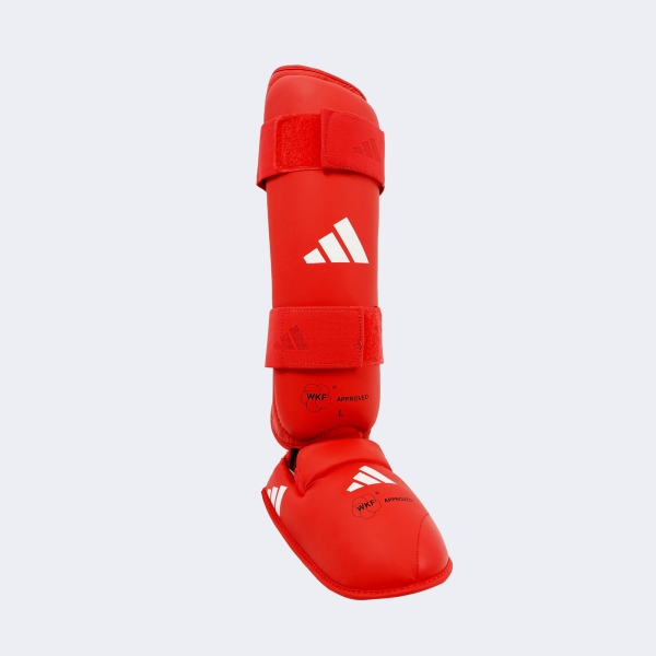 Protector Tibial - Empeine Karate Wkf - 661_35_20 Rojo S