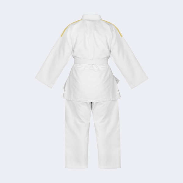 Uniforme Judogi Judo Contest 650 - J650r Blanco-dorado 155