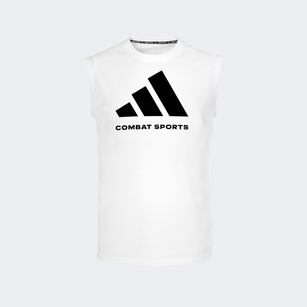 Musculosa Community Combat Sports - Adicltt24-cs Blanco L