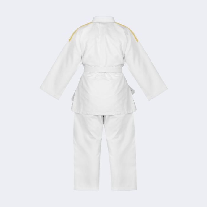 Uniforme Judogi Judo Contest 650 - J650r Blanco-dorado 180 2