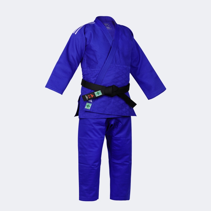 Uniforme Judogi Judo Ijf Champion 3 Regular Fit - J-ijfb3 Azul 155 2