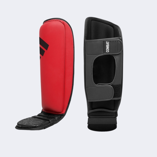 Protector Tibial - Empeine Combat 50 - Adic50si Rojo S