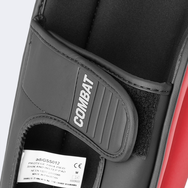 Protector Tibial - Empeine Combat 50 - Adic50si Rojo S