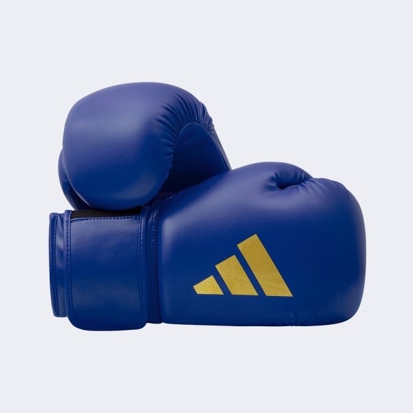 Guante Box Speed 50 - Adisbg50 Azul-dorado 14 Oz