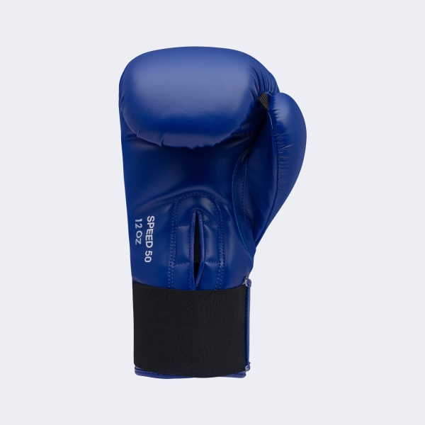 Guante Box Speed 50 - Adisbg50 Azul-dorado 14 Oz