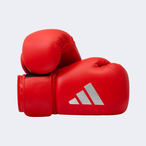 Guante Box Speed 50 - Adisbg50 Rojo-plateado 14 Oz