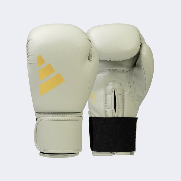 Guante Box Speed 50 - Adisbg50 Gris Aluminio-dorado 12 Oz